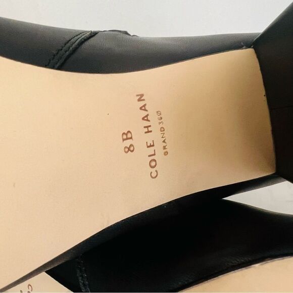 Cole Haan Grand 360 Valley Leather Boot, Black, Size 8, Dressy Classic NWOT - Picture 14 of 17